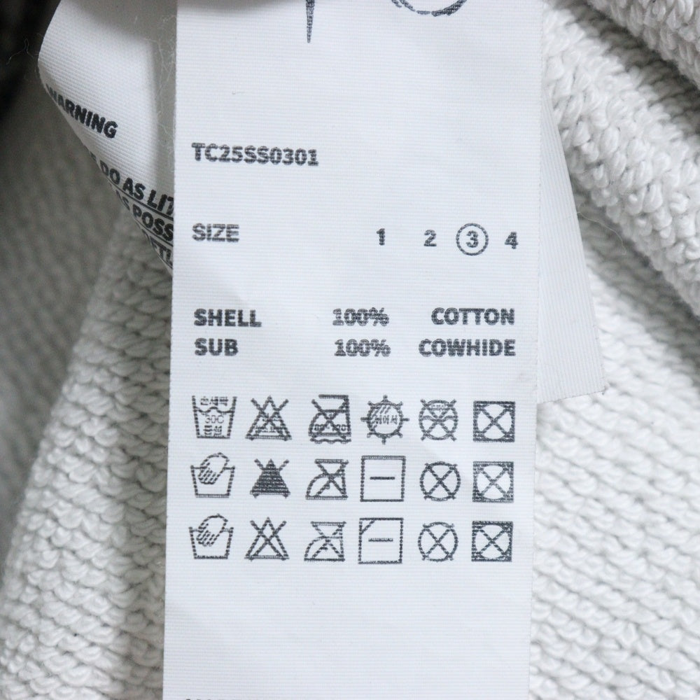 THUG CLUB(サグクラブ) 25SS SPRAYED CAMOUFLAGE ROCK HOODIE スプレーカモフラージュロックフーディーパーカー TC25SS0301 カーキ