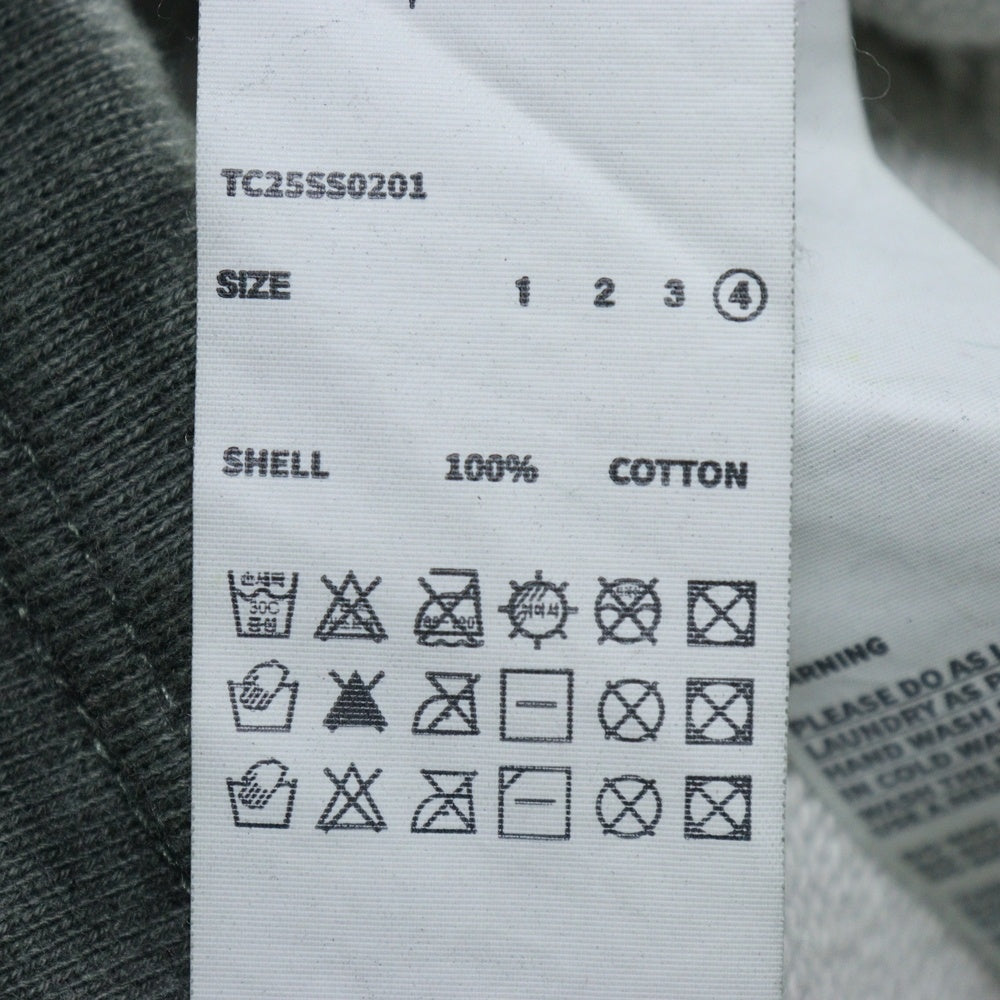 THUG CLUB(サグクラブ) 25SS AMBUSH TC HOODIE カモフラロゴプルオーバーフーディーパーカー カーキ TC25SS0201
