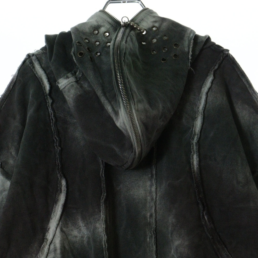 THUG CLUB(サグクラブ) 25SS AMBUSH GLADIATOR HOODIE グラディエーター カモフラジップアップフーディーパーカー カーキ TC25SS0101