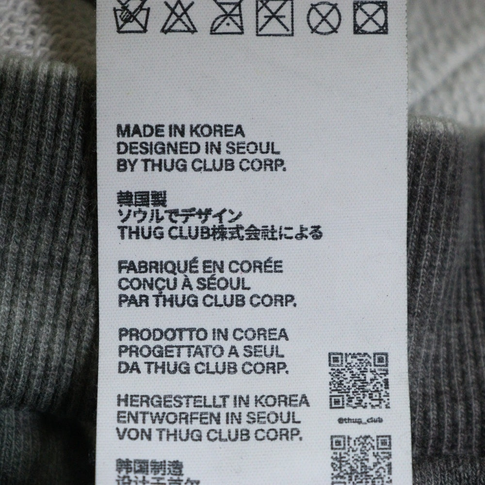 THUG CLUB(サグクラブ) 25SS AMBUSH GLADIATOR HOODIE グラディエーター カモフラジップアップフーディーパーカー カーキ TC25SS0101