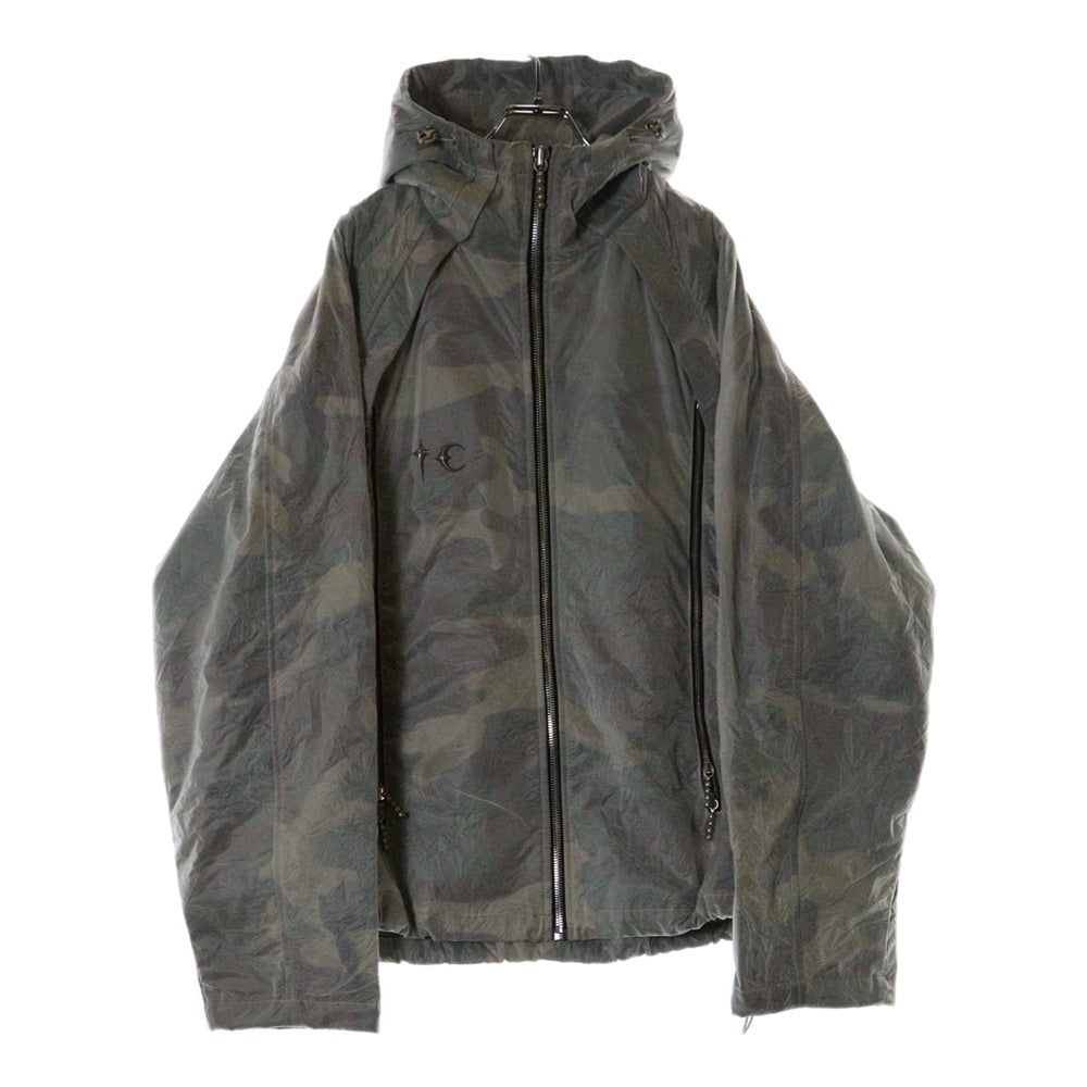THUG CLUB(サグクラブ) 25SS CLOUDED WIND SOLDIER クラウドウィンドソルジャージャケット カーキ TC25JK0103