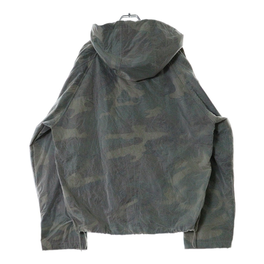 THUG CLUB(サグクラブ) 25SS CLOUDED WIND SOLDIER クラウドウィンドソルジャージャケット カーキ TC25JK0103