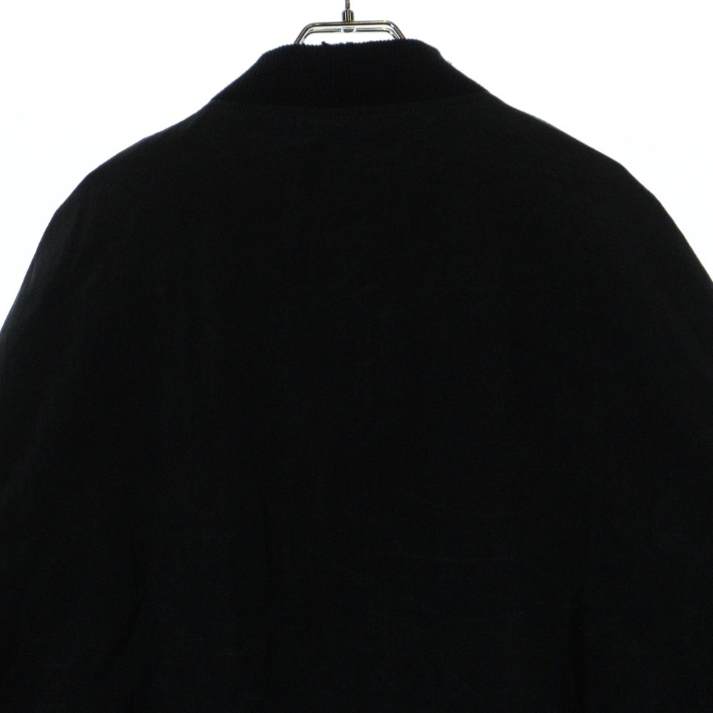 THUG CLUB(サグクラブ) 25SS SCARRED TANGO CHARLIE BOMBER スカードタンゴチャーリーボンバージャケット ブラック TC25JP0202