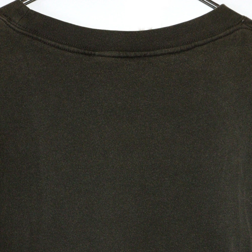 LU'U DAN(ルーダン) 25SS PADDED TEE パテッドヴィンテージプリント半袖Tシャツ グレー T093J_HJ