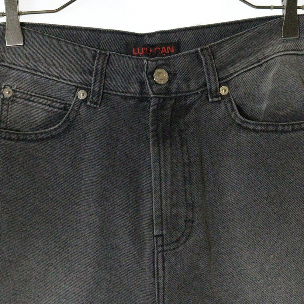 LU'U DAN(ルーダン) 25SS PHAT PANTS XL ファットバギーワイドパンツ グレー MP092D_BDD