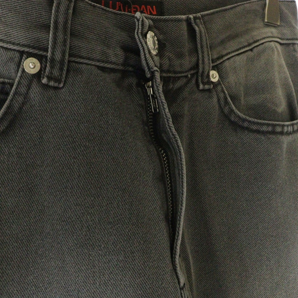 LU'U DAN(ルーダン) 25SS PHAT PANTS XL ファットバギーワイドパンツ グレー MP092D_BDD
