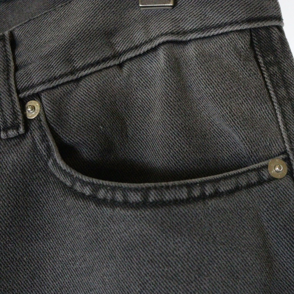 LU'U DAN(ルーダン) 25SS PHAT PANTS XL ファットバギーワイドパンツ グレー MP092D_BDD