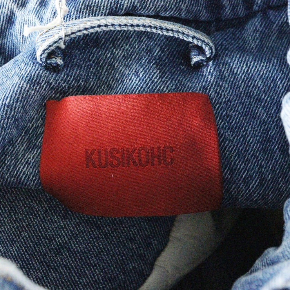 KUSIKOHC(クシコック) 24AW RIDER DENIM JACKET ライダーデニムジャケット インディゴブルー KUF4MJ03AP-TE427