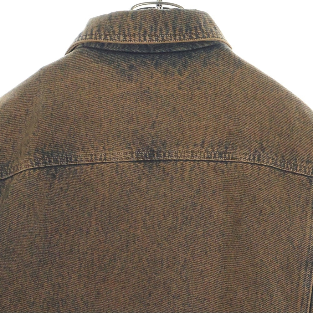 KUSIKOHC(クシコック) 24AW PADDED MULTI RIVET DENIM JACKET パデッドマルチリベットデニムジャケット ブラウン KUF4MJ06AP-TE427
