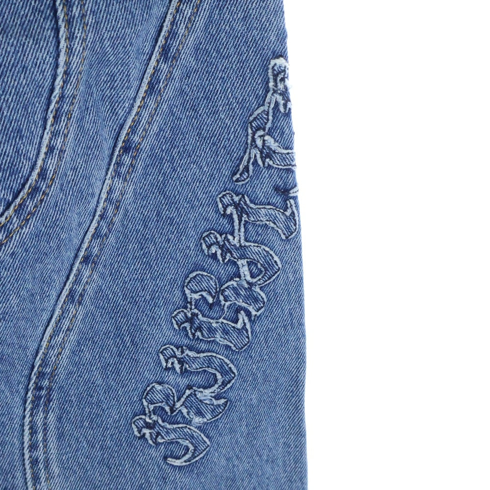 KUSIKOHC(クシコック) 24AW RIDER DENIM PANTS ライダーデニムパンツ インディゴブルー KUF4MT02AP-TE427