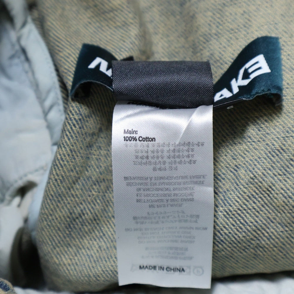 NAMESAKE(ナメサケ) 25SS BILLIE BIBS DEMIN PANTS ビリービブデニムワイドパンツ インディゴブルー N3-SS25-N3-PT-04-PI