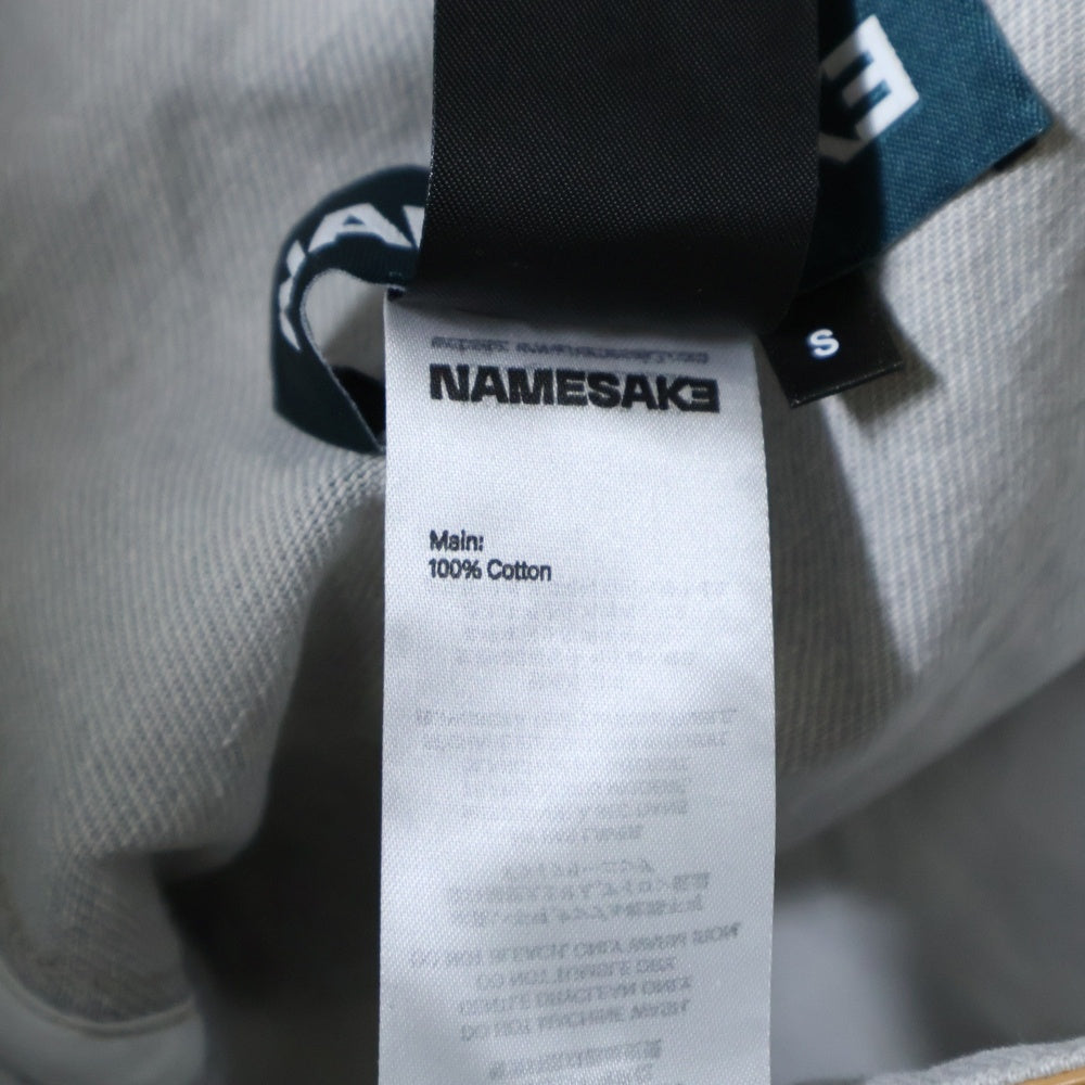 NAMESAKE(ナメサケ) 25SS BILLIE BIBS DENIM PANTS ビリービブデニムワイドパンツ グレー N3-SS25-N3-PT-04-RS