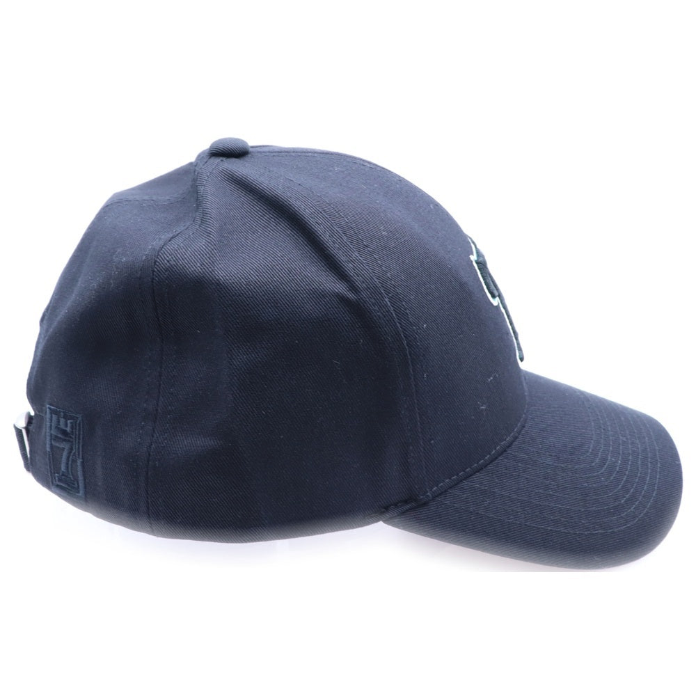 NAMESAKE(ナメサケ) 25SS HOMETOWN CAP ホームタウンロゴアジャスターキャップ ブラック N3-SS25-JUICE-AC-01-EB