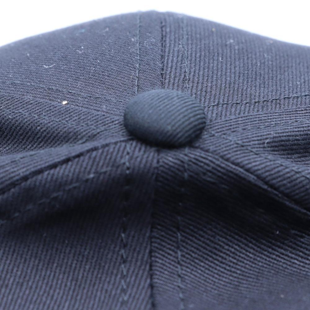 NAMESAKE(ナメサケ) 25SS HOMETOWN CAP ホームタウンロゴアジャスターキャップ ブラック N3-SS25-JUICE-AC-01-EB