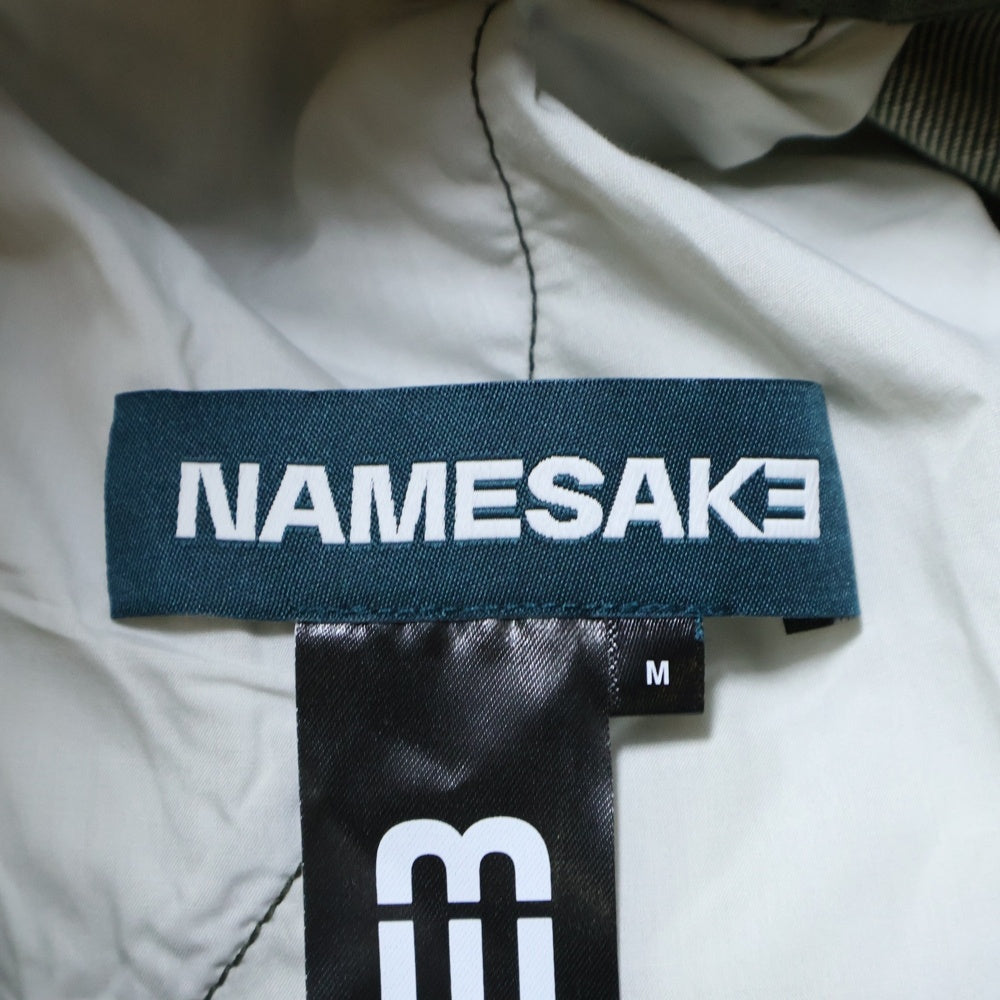 NAMESAKE(ナメサケ) 25SS MARSELLES WASHED DENIM PANTS マルセイユウォッシュドデニムパンツ カーキ N3-SS25-JUICE-PT-02-CG