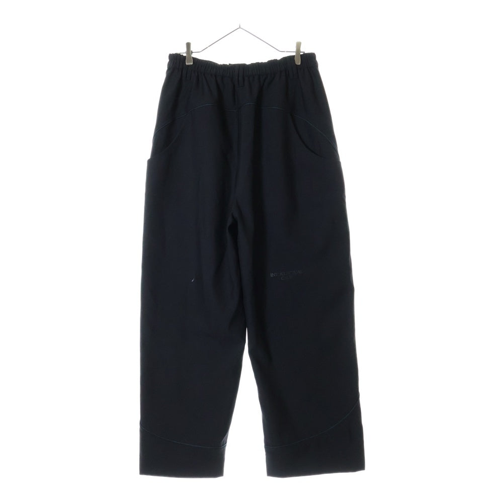 NAMESAKE(ナメサケ) 25SS ZO FORMAL TRACK PANTS フォーマルパイピングトラックパンツ ブラック N3-SS25-JUICE-PT-01-EB