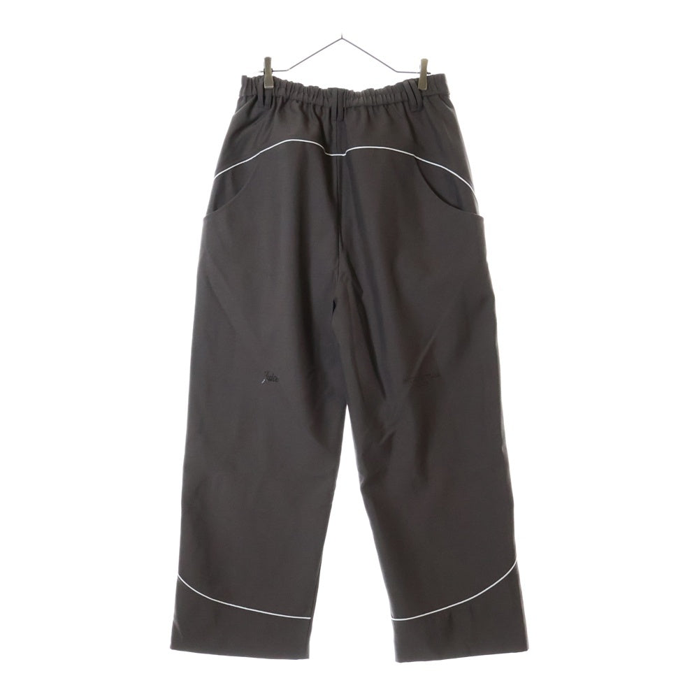 NAMESAKE(ナメサケ) 25SS ZO FORMAL TRACK PANTS フォーマルパイピングトラックパンツ ブラウン N3-SS25-JUICE-PT-01-SB