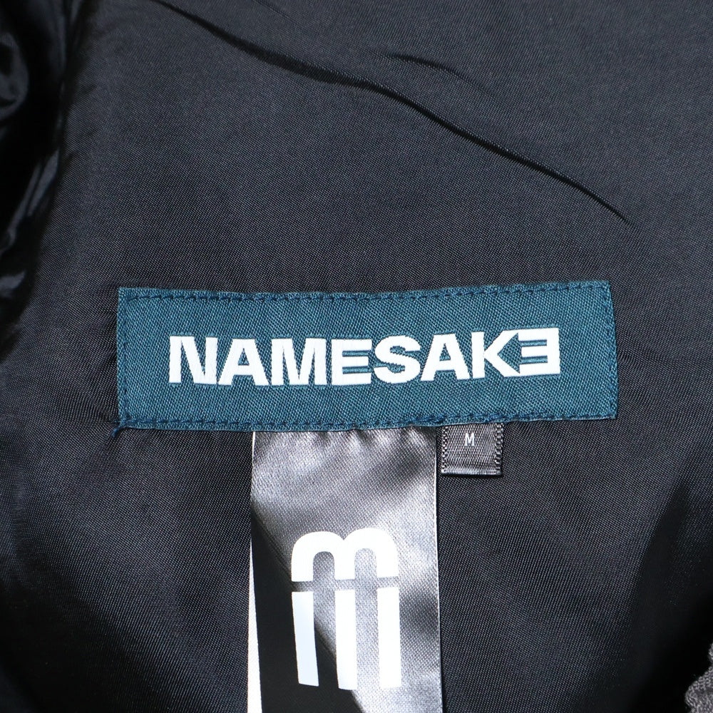 NAMESAKE(ナメサケ) 25SS ZO FORMAL TRACK PANTS フォーマルパイピングトラックパンツ ブラウン N3-SS25-JUICE-PT-01-SB