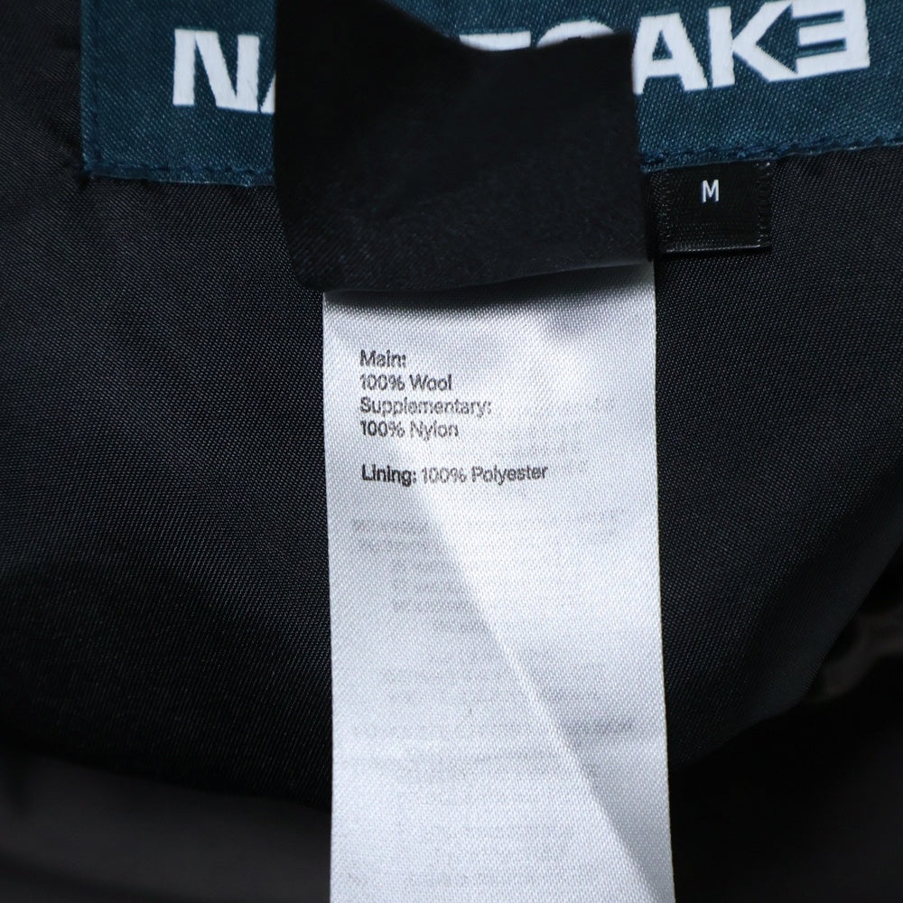 NAMESAKE(ナメサケ) 25SS ZO FORMAL TRACK PANTS フォーマルパイピングトラックパンツ ブラウン N3-SS25-JUICE-PT-01-SB