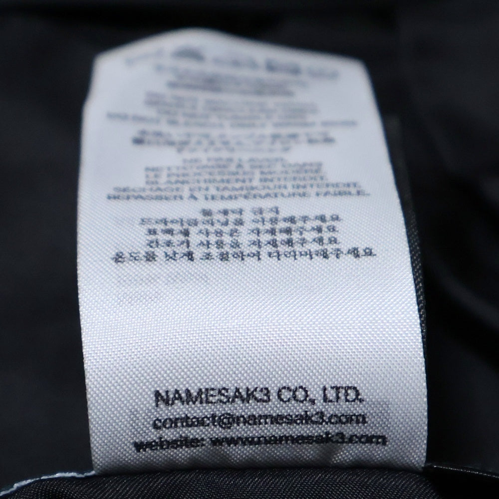 NAMESAKE(ナメサケ) 25SS HOFF LAYERED SHORTS レイヤードショーツ ショートパンツ ブラウン N3-SS25-N3-SH-00-SB
