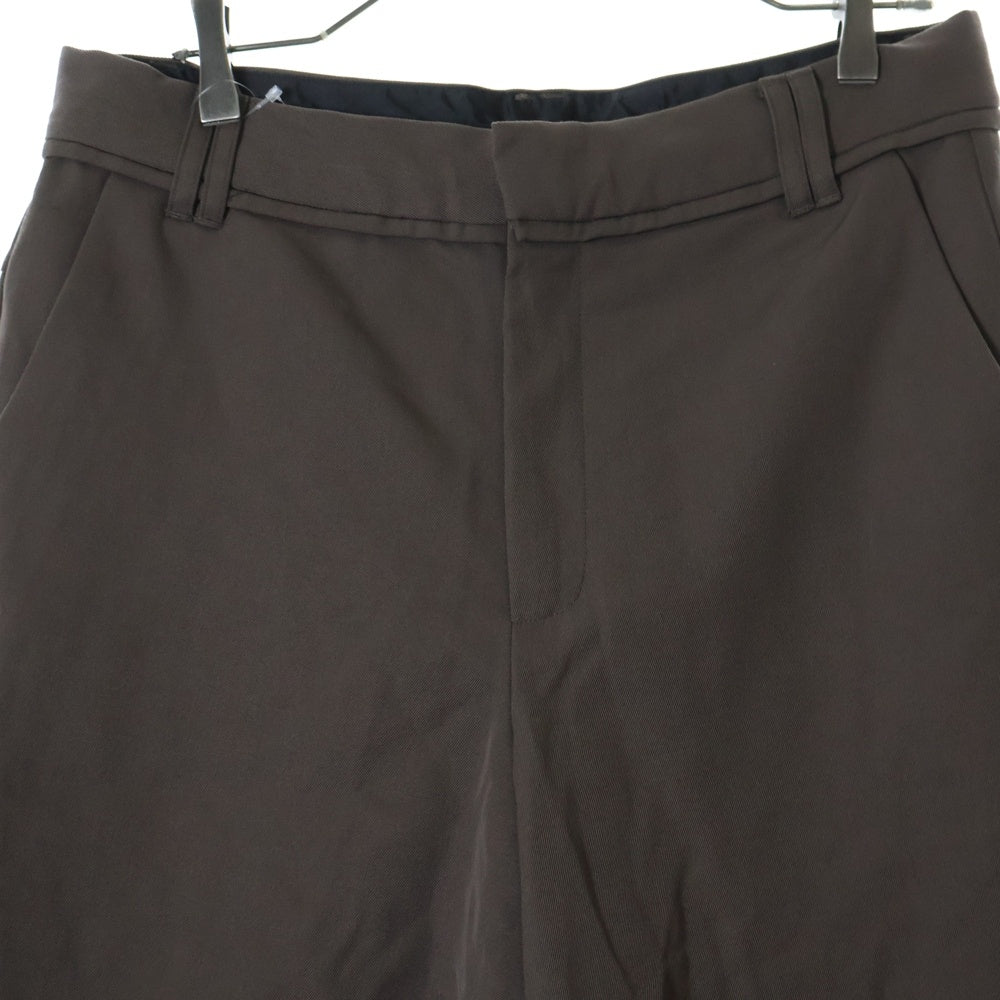 NAMESAKE(ナメサケ) 25SS HOFF LAYERED SHORTS レイヤードショーツ ショートパンツ ブラウン N3-SS25-N3-SH-00-SB