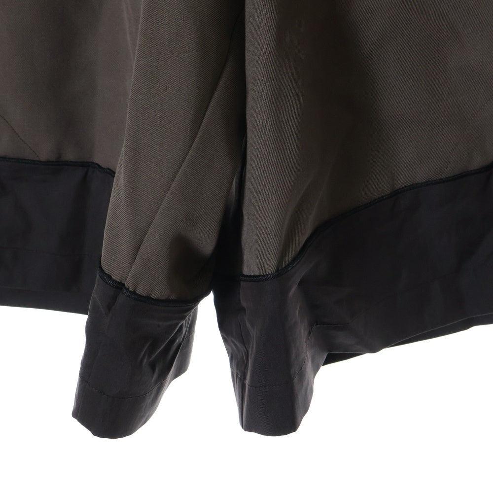 NAMESAKE(ナメサケ) 25SS HOFF LAYERED SHORTS レイヤードショーツ ショートパンツ ブラウン N3-SS25-N3-SH-00-SB