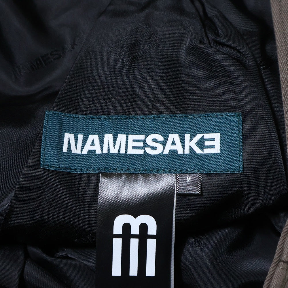 NAMESAKE(ナメサケ) 25SS HOFF LAYERED SHORTS レイヤードショーツ ショートパンツ ブラウン N3-SS25-N3-SH-00-SB