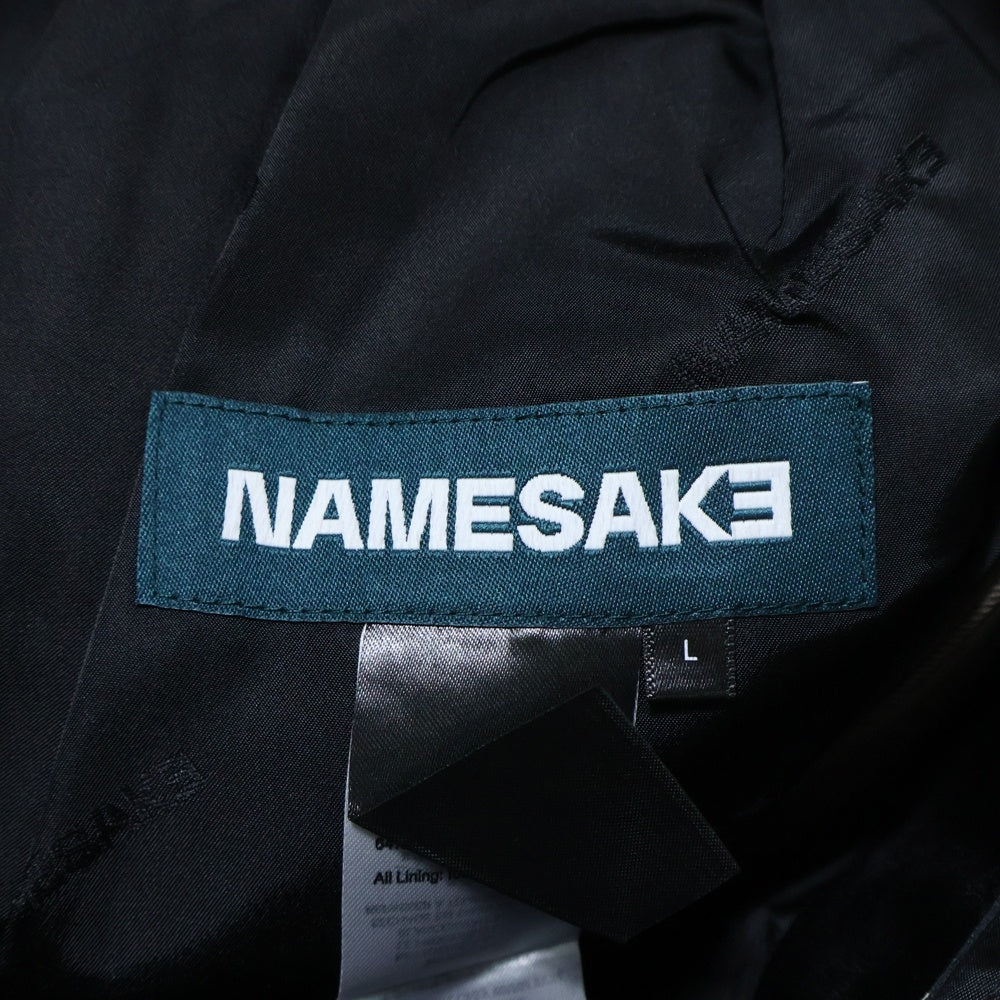 NAMESAKE(ナメサケ) 25SS HOFF LAYERED SHORTS レイヤードショーツ ショートパンツ ブラウン N3-SS25-N3-SH-00-SB