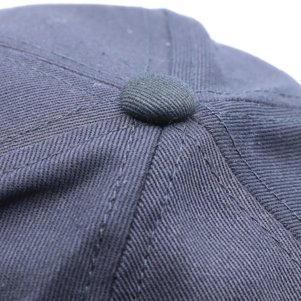 NAMESAKE(ナメサケ) 25SS HOMETOWN CAP ホームタウンロゴアジャスターキャップ ブラック N3-SS25-JUICE-AC-01-EB