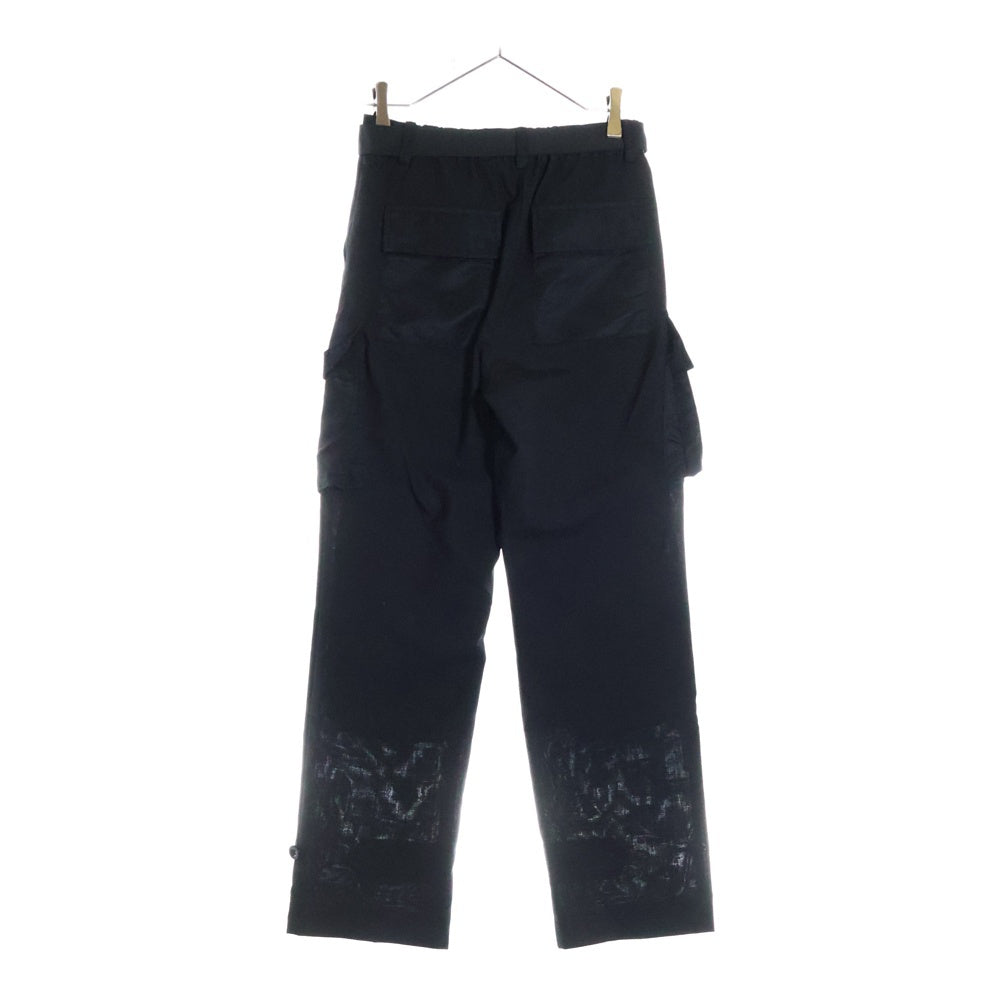 Sacai(サカイ) 24AW スーチングナイロンツイルパンツ 24-07512 ブラック レディース