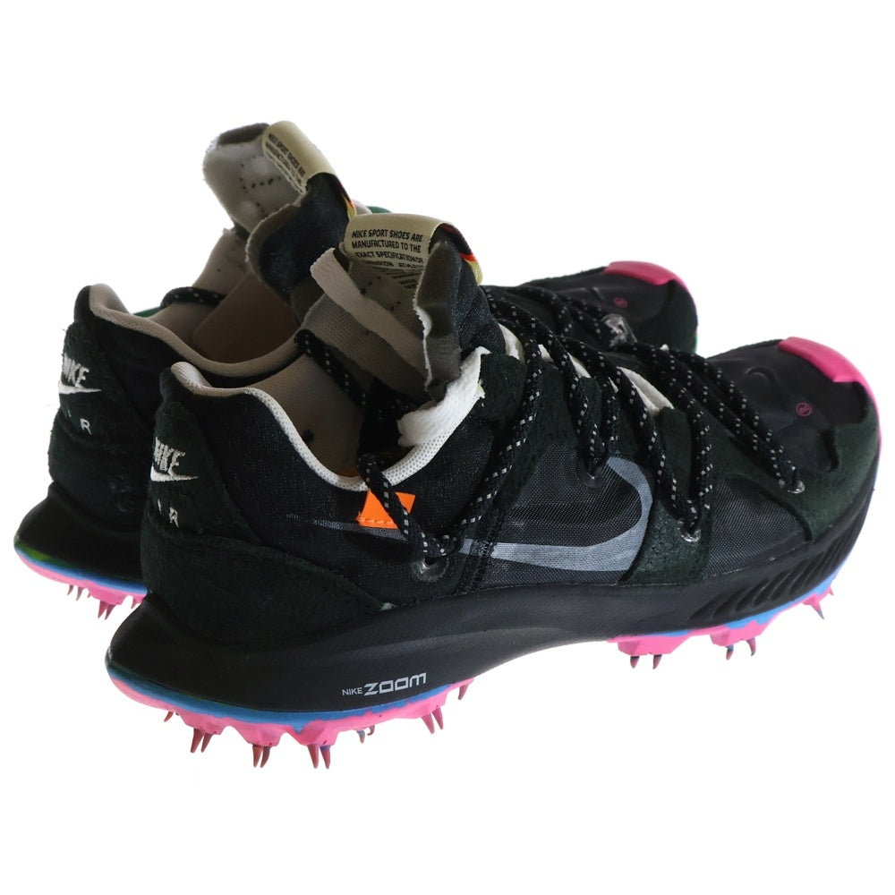 NIKE(ナイキ) × OFF-WHITE W ZOOM TERRA KIGER 5 CD8179-001 オフホワイト ズームテラ カイガー 5 ローカットスニーカー ブラック レディース US6.5/23.5cm