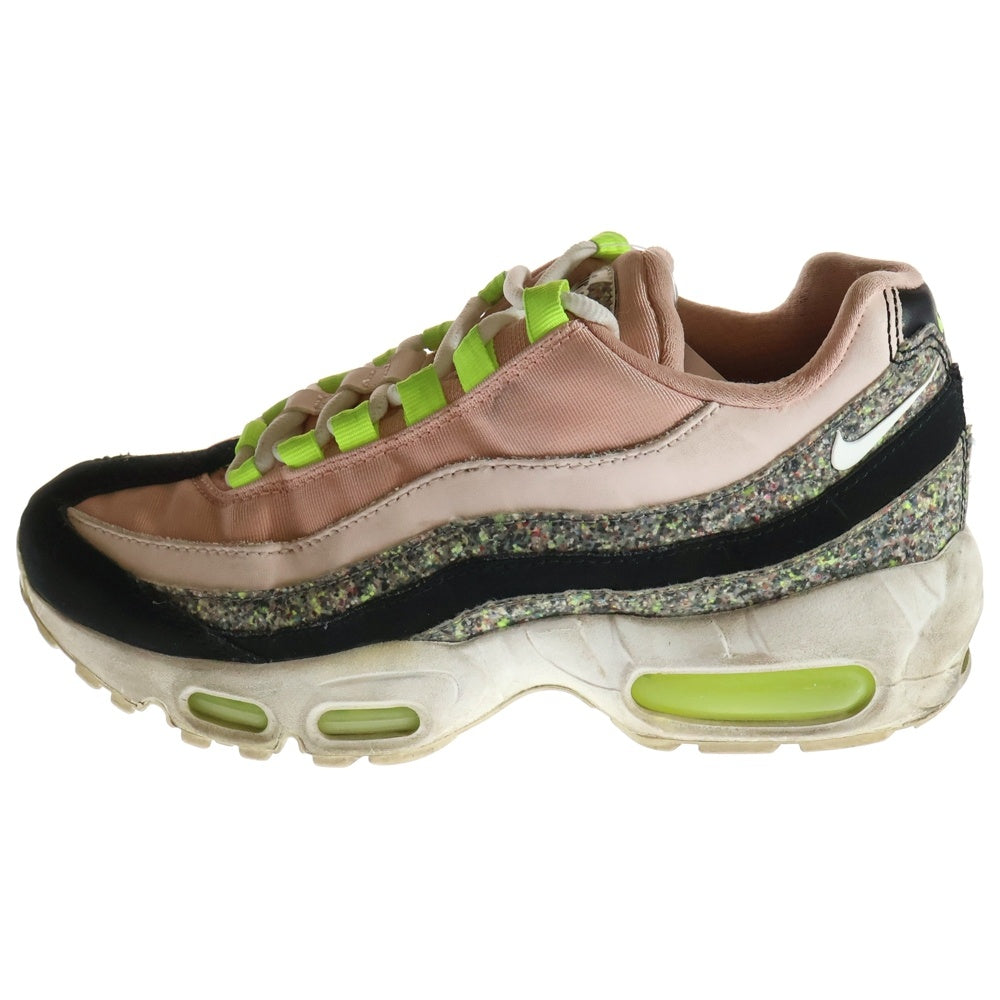 NIKE(ナイキ) AIR MAX 95 SE 918413-006 エアマックス95 ローカットスニーカー ピンク レディース US6/23.0cm
