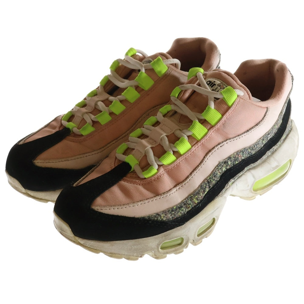 NIKE(ナイキ) AIR MAX 95 SE 918413-006 エアマックス95 ローカットスニーカー ピンク レディース US6/23.0cm