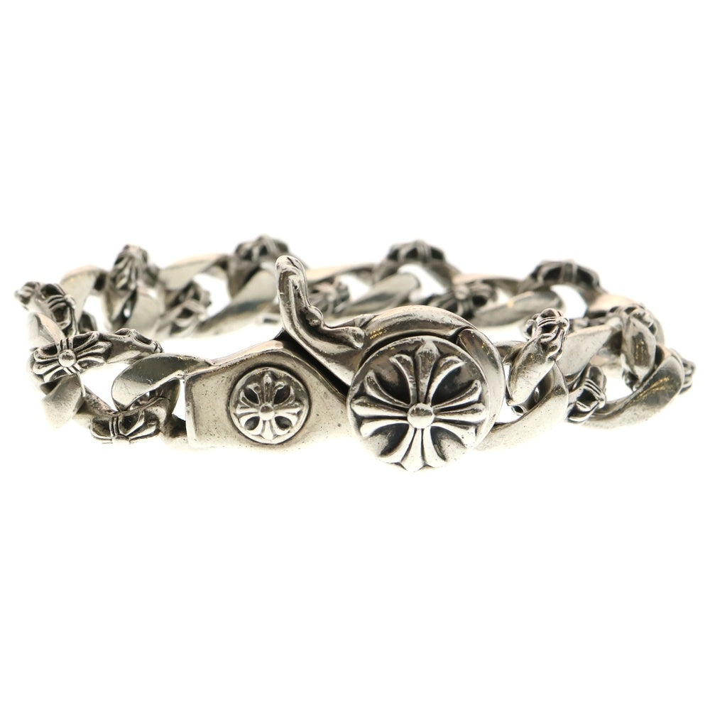 CHROME HEARTS(クロムハーツ) FNCY CHN LNK ファンシーリンククリップブレスレット 15リンク シルバー BCA145