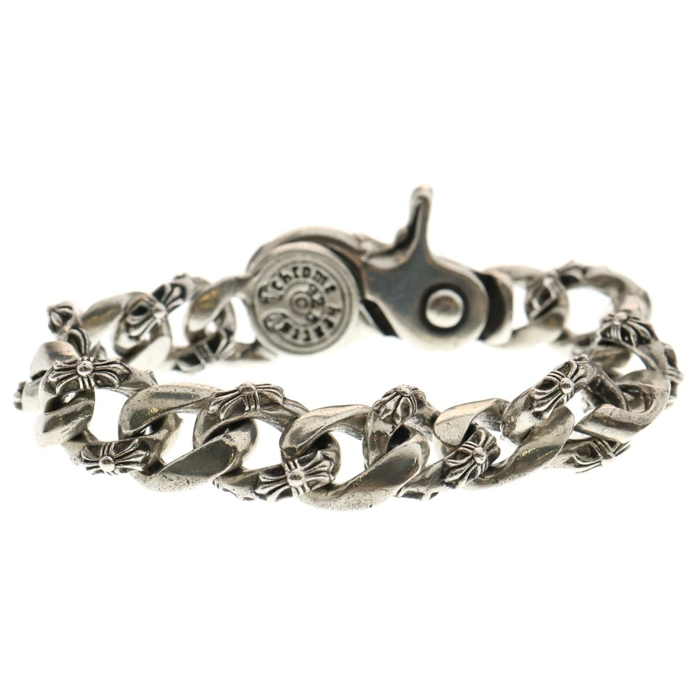 CHROME HEARTS(クロムハーツ) FNCY CHN LNK ファンシーリンククリップブレスレット 15リンク シルバー BCA145