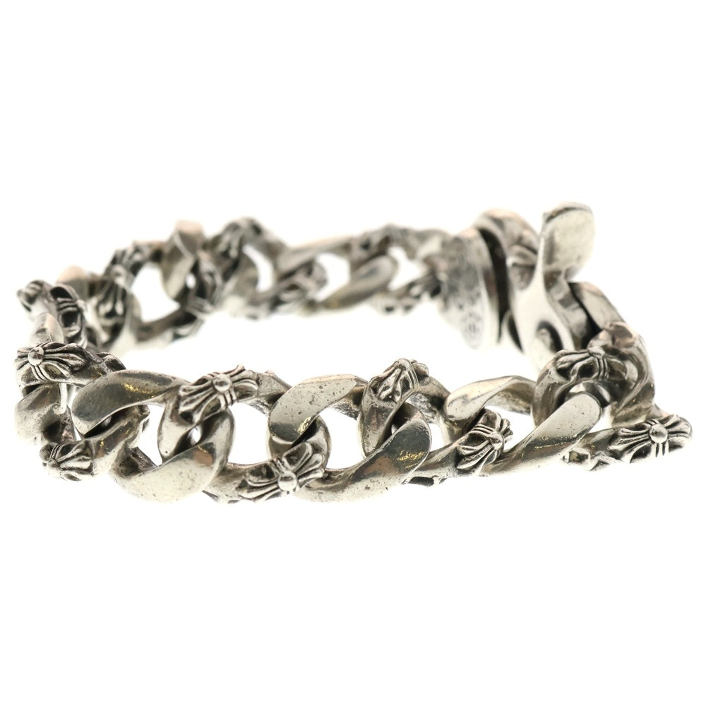 CHROME HEARTS(クロムハーツ) FNCY CHN LNK ファンシーリンククリップブレスレット 15リンク シルバー BCA145