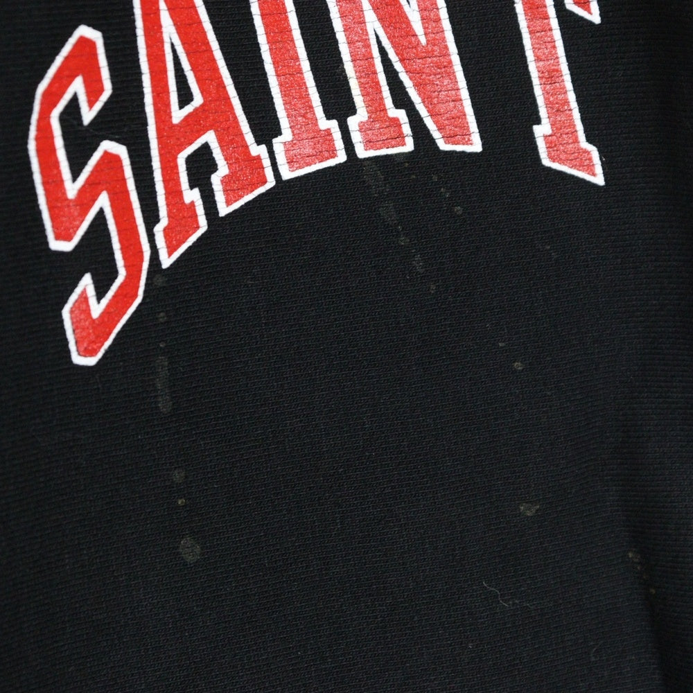 SAINT MICHAEL(セントマイケル) 23AW SWT PNT ARCH SM-A23-0000-036 アーチ ロゴ デザイン ロング スウェット パンツ ブラック