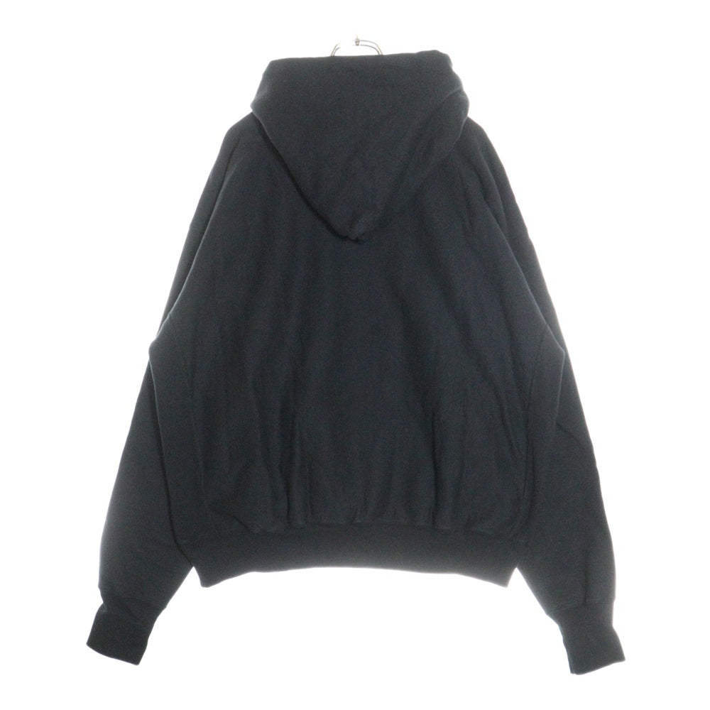 SAINT MICHAEL(セントマイケル) 23AW HOODIE ARCH SAINT SM-A23-0000-030 アーチロゴ プルオーバーフーディ スウェット ブラック