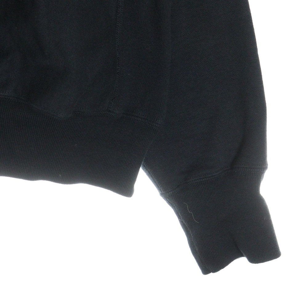 SAINT MICHAEL(セントマイケル) 23AW HOODIE ARCH SAINT SM-A23-0000-030 アーチロゴ プルオーバーフーディ スウェット ブラック