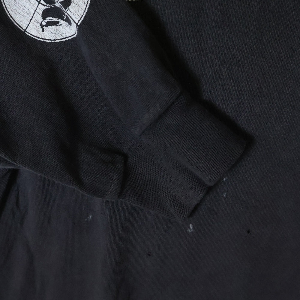 SAINT MICHAEL(セントマイケル) 25SS × FEAR OF GOD フィアオブゴッド セントオブゴッド 両面プリント クルーネック 長袖Tシャツ カットソー SM-HR8-0000-C02