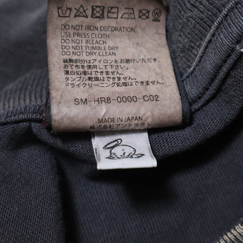 SAINT MICHAEL(セントマイケル) 25SS × FEAR OF GOD フィアオブゴッド セントオブゴッド 両面プリント クルーネック 長袖Tシャツ カットソー SM-HR8-0000-C02