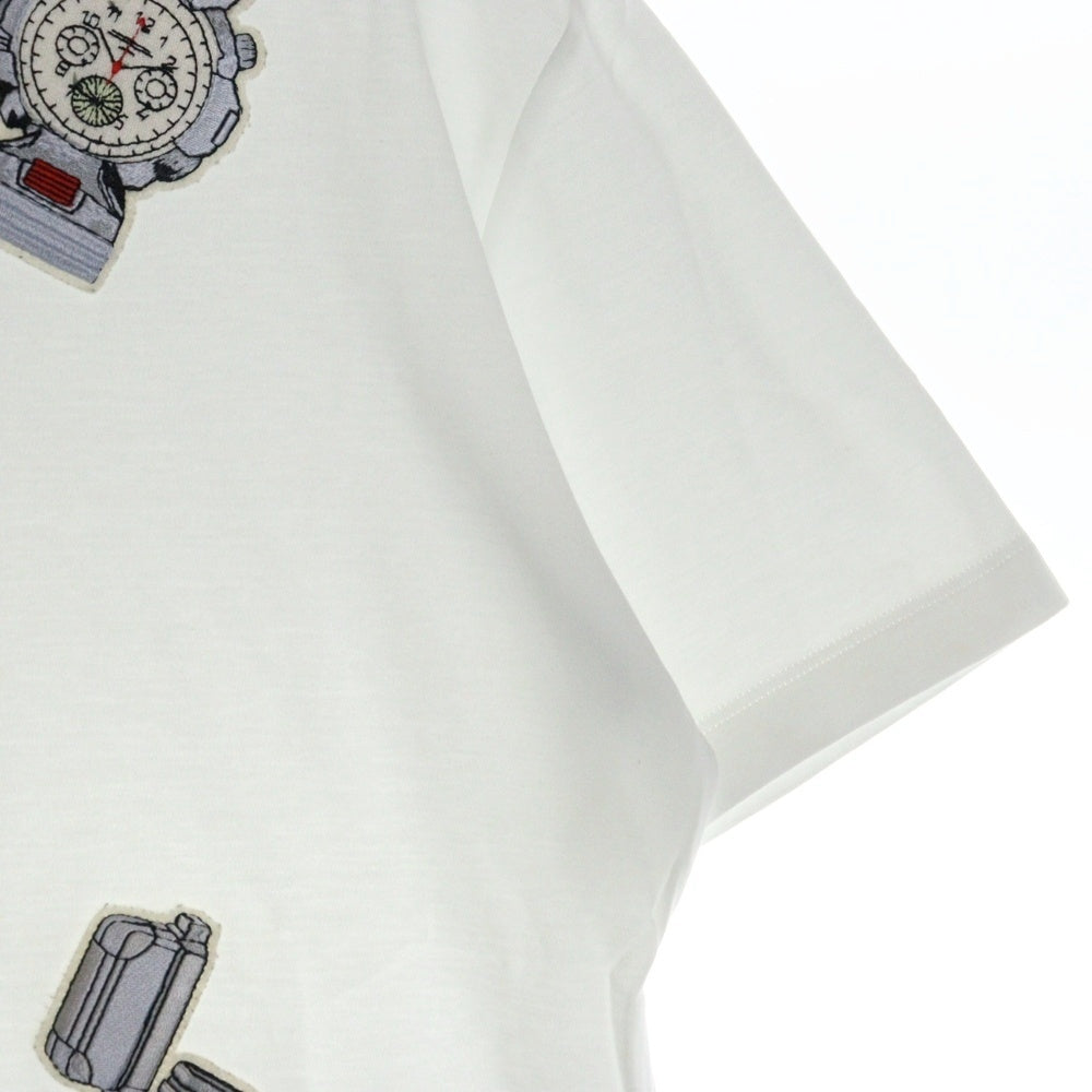 LOUIS VUITTON(ルイヴィトン) Design Patch Tee FFTSO1 JG2 マルチデザイン パッチ付き 半袖Tシャツ カットソー ホワイト