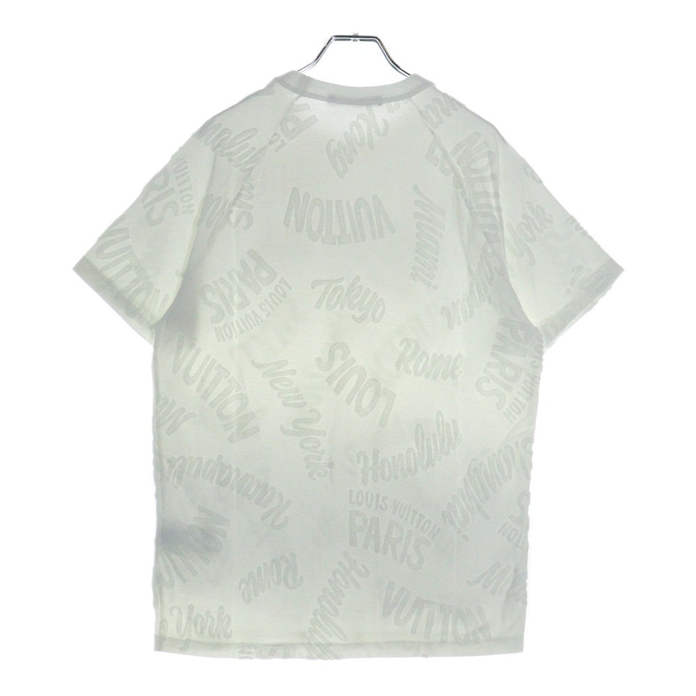 LOUIS VUITTON(ルイヴィトン) 18SS City Logo Tee RM181M FMF HEY21W シティロゴ 半袖Tシャツ カットソー ホワイト