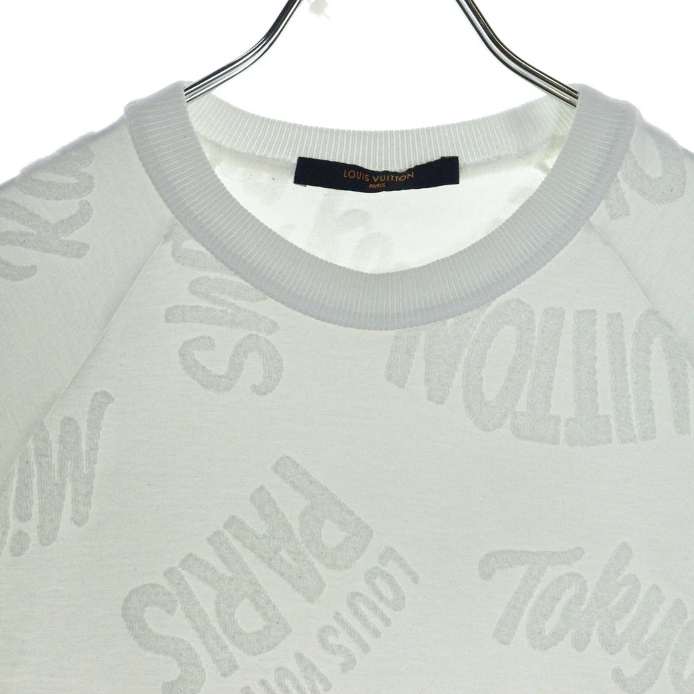 LOUIS VUITTON(ルイヴィトン) 18SS City Logo Tee RM181M FMF HEY21W シティロゴ 半袖Tシャツ カットソー ホワイト