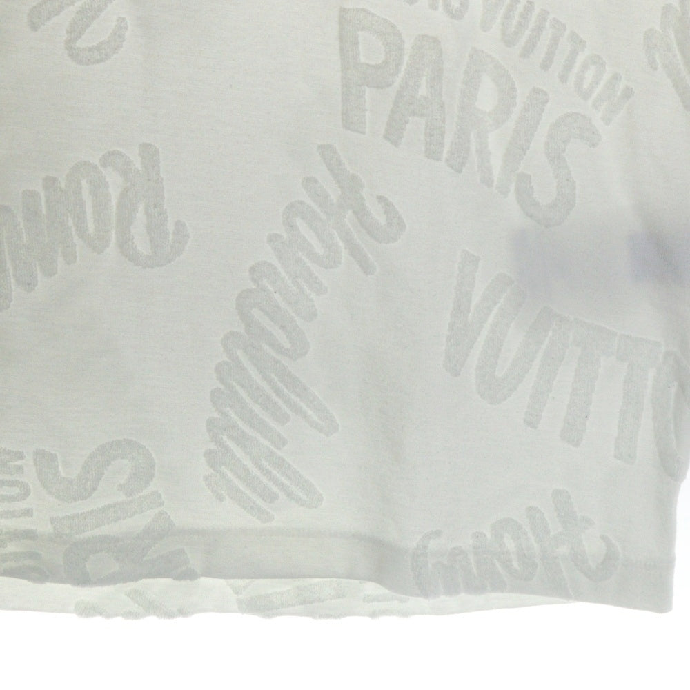 LOUIS VUITTON(ルイヴィトン) 18SS City Logo Tee RM181M FMF HEY21W シティロゴ 半袖Tシャツ カットソー ホワイト