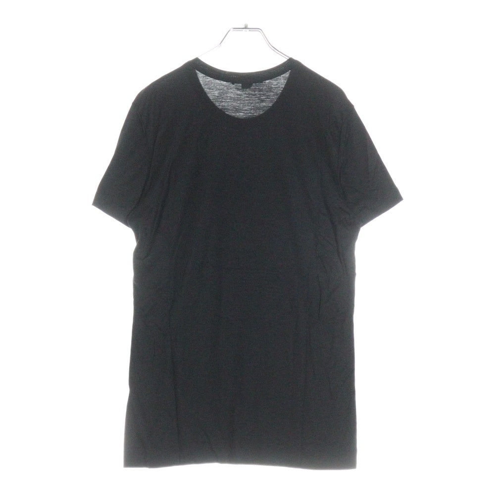 LOUIS VUITTON(ルイヴィトン) 13AW Sequins Logo Tee RW132W F4TS04VA7 スパンコール フロントロゴ 半袖Tシャツ カットソー ブラック