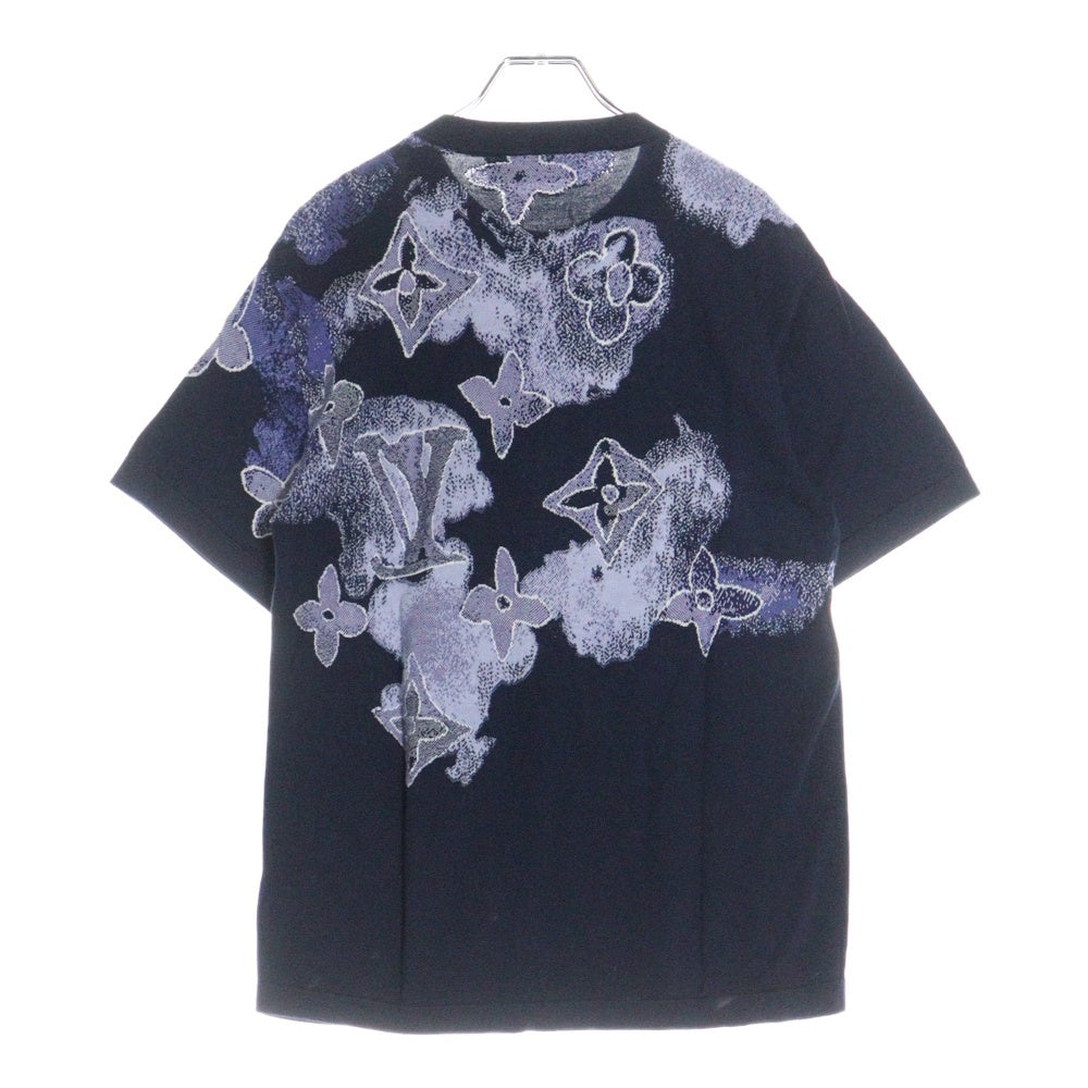 LOUIS VUITTON(ルイヴィトン) 21SS Water Color Tee RM211V ZLW HLN01W ウォーターカラー モノグラム 半袖Tシャツ カットソー ネイビー