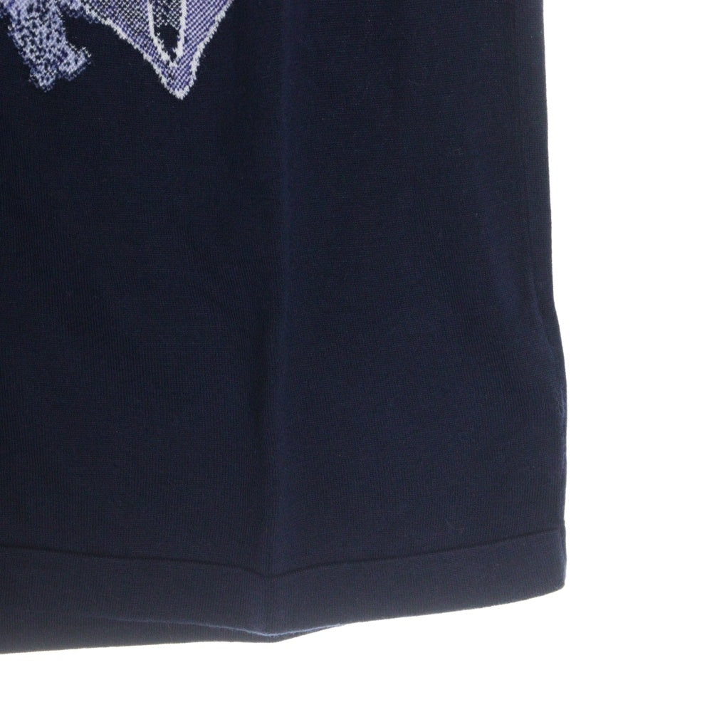 LOUIS VUITTON(ルイヴィトン) 21SS Water Color Tee RM211V ZLW HLN01W ウォーターカラー モノグラム 半袖Tシャツ カットソー ネイビー
