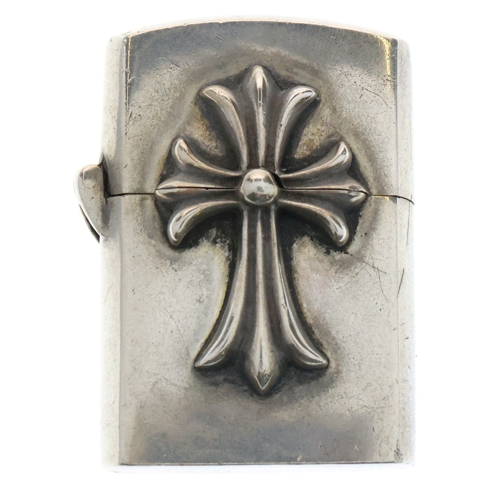 CHROME HEARTS(クロムハーツ) ZIPPO LIGHTERZ-V1 V1スモール CHクロス ジッポライター シルバー BCA398