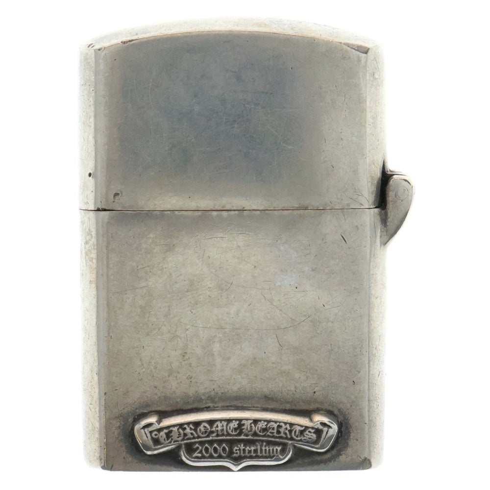 CHROME HEARTS(クロムハーツ) ZIPPO LIGHTERZ-V1 V1スモール CHクロス ジッポライター シルバー BCA398